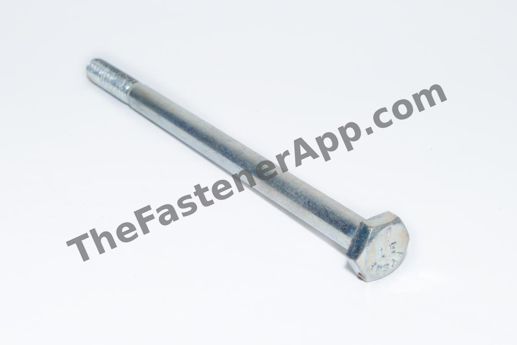 HexHd Bolt 1/4-20 x 4, Gr.5 ZP
