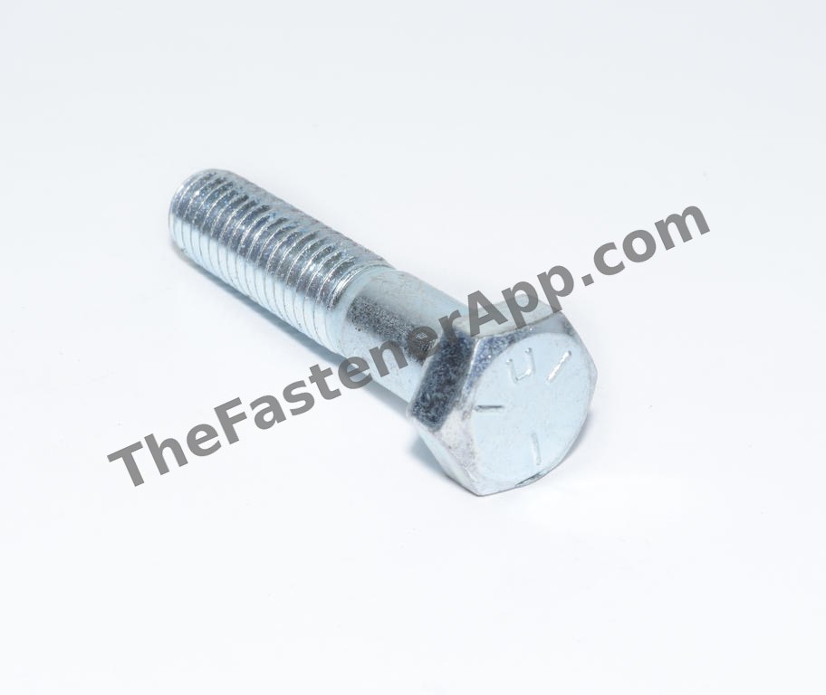 3/8-16 X 2 1/4 HCS GR.5 ASTM F1941-10 FE/ZN 8A