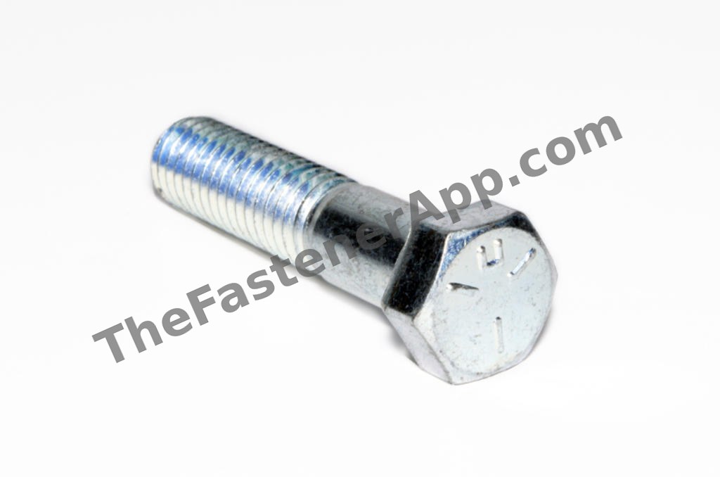7/16-14 X 2 HCS GR. 5 ASTM F1941-10 FE/ZN