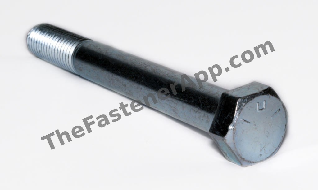 5/8"-11 x 5-1/2" Grade 5 Hex Cap Screw Zinc Plated