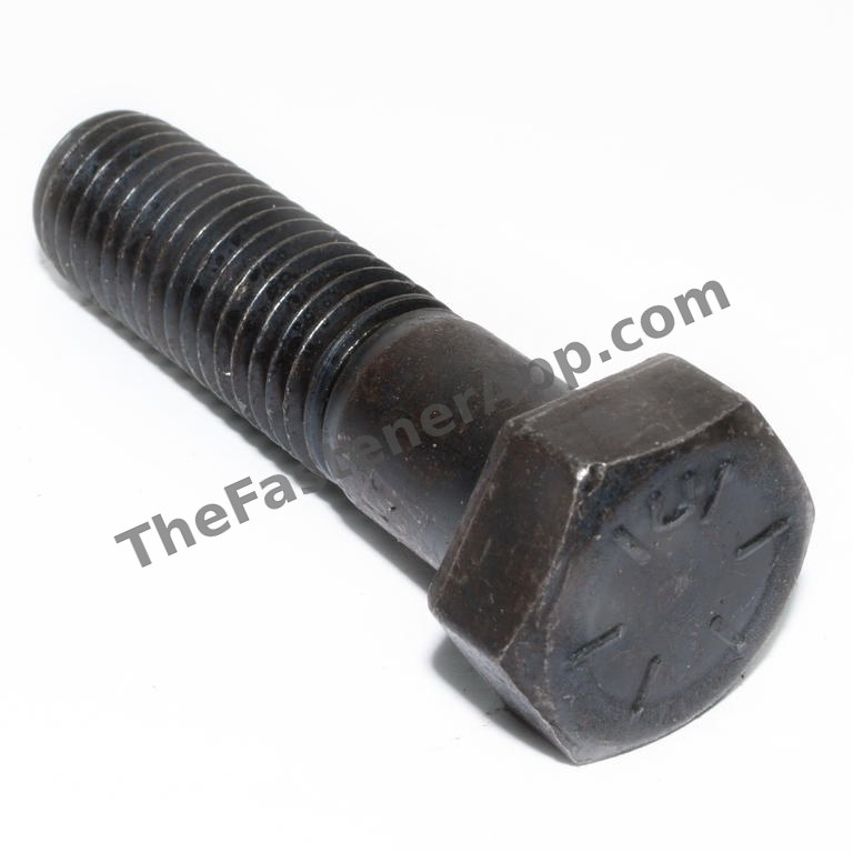 5/8-11 X 2 HCS G.8 TFL PLAIN BLACK FINISH