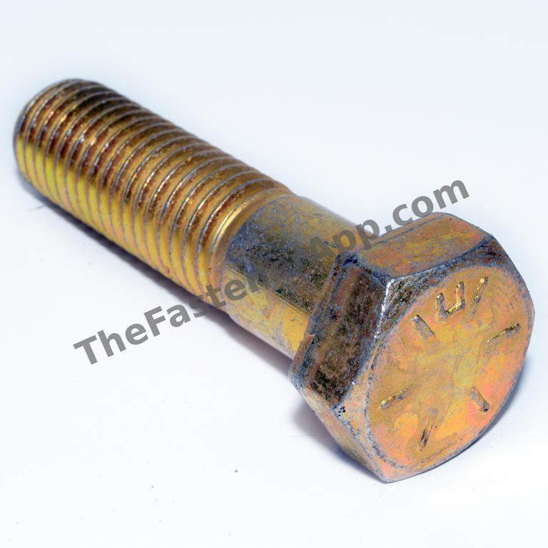 USA MADE GR8 USS HEX HD CAP SCREW 5/8-11X2-1/2 Z2