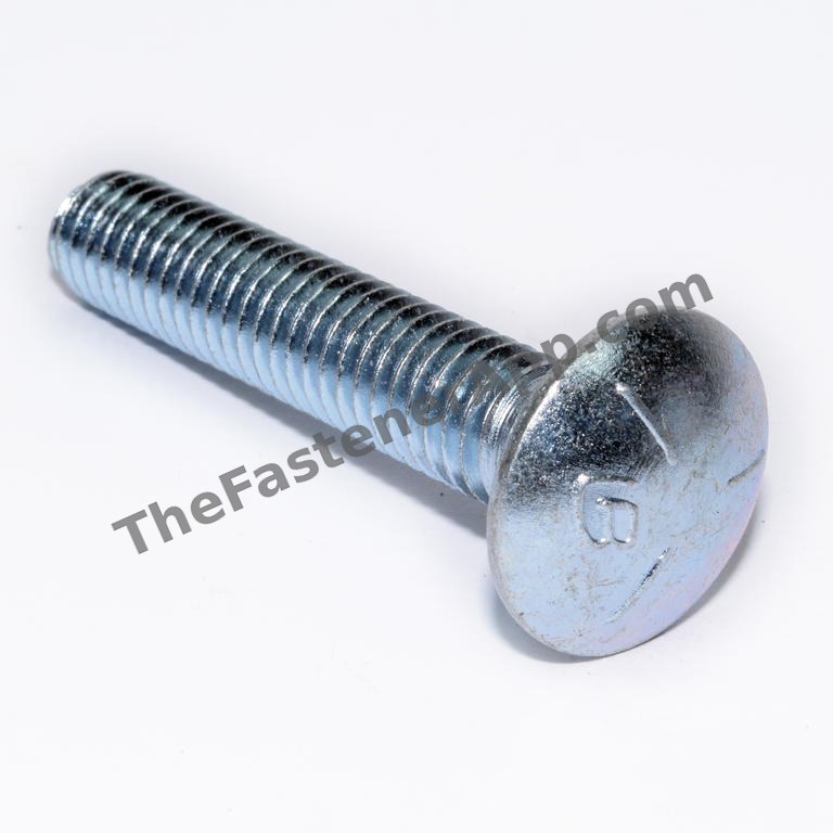 GR5 CARRIAGE BOLT ZINC 3/8-16X2