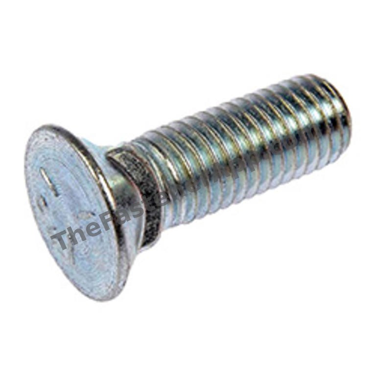 GR8 DOME HD PLOW BOLT 3/4-10X4-1/2 ZINC/YELLOW