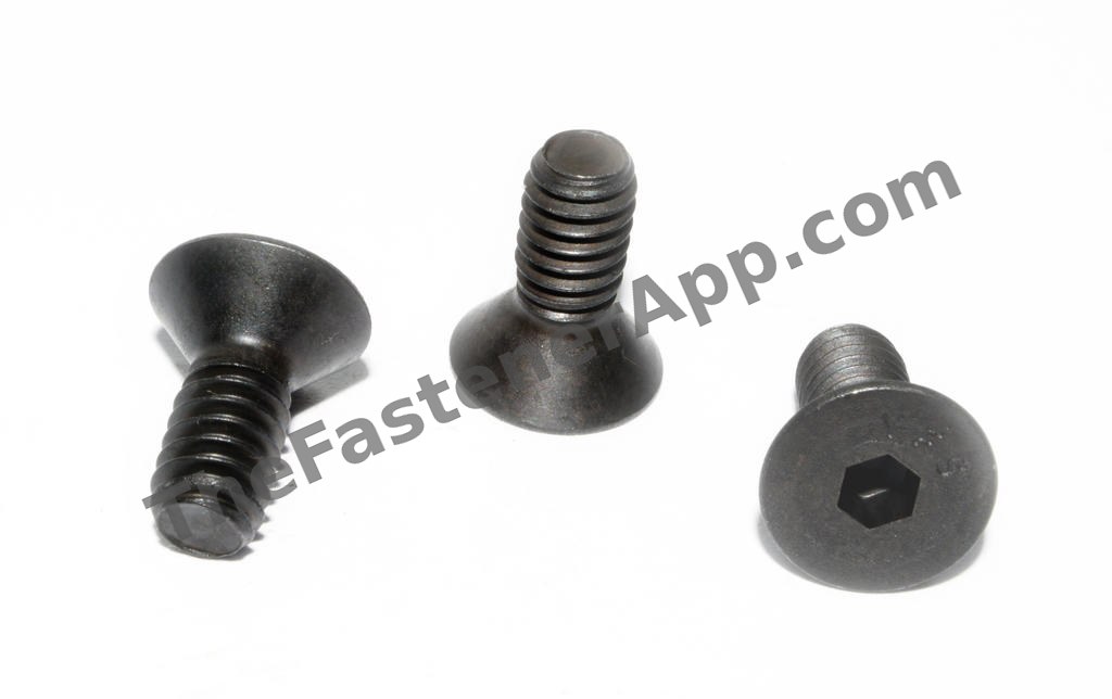 FLAT HD SOC CAP SCREW 1/4-20X5/8 BL OX