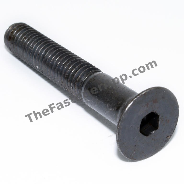 FLAT HD SOC CAP SCREW 3/8-16X2-1/2 BL OX