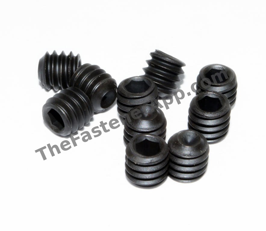 SOC SET SCREW CUP PT 1/4-20X1/4 BLK OX