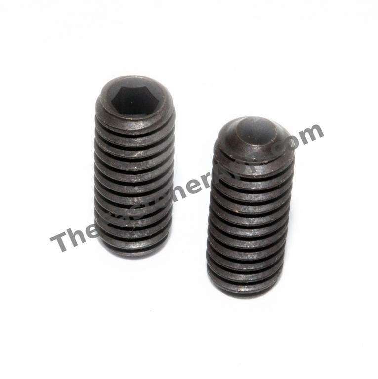SOC SET SCREW CUP PT 1/4-20X5/8 BLK OX