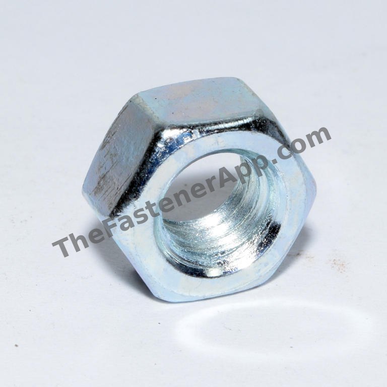 USS FINISHED HEX NUT 5/16-18 ZINC