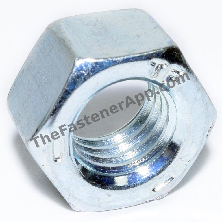 1/2-13 HEX FINISH NUT GR.5 ZP