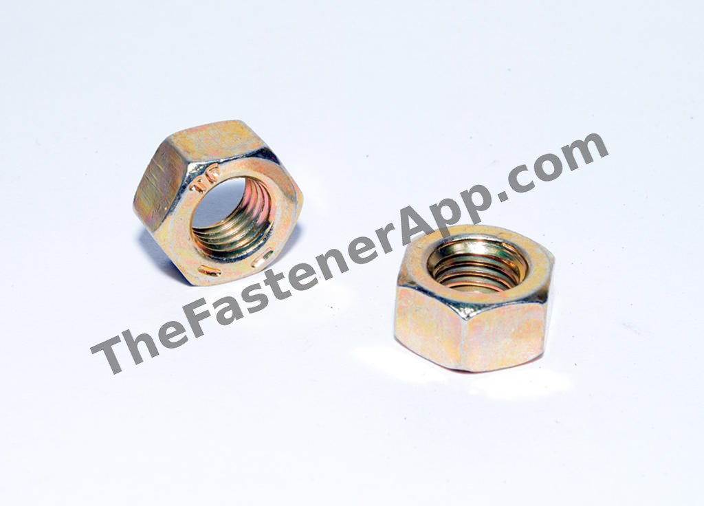USA MADE GR8 SAE HEX NUT 5/16-24 Z2