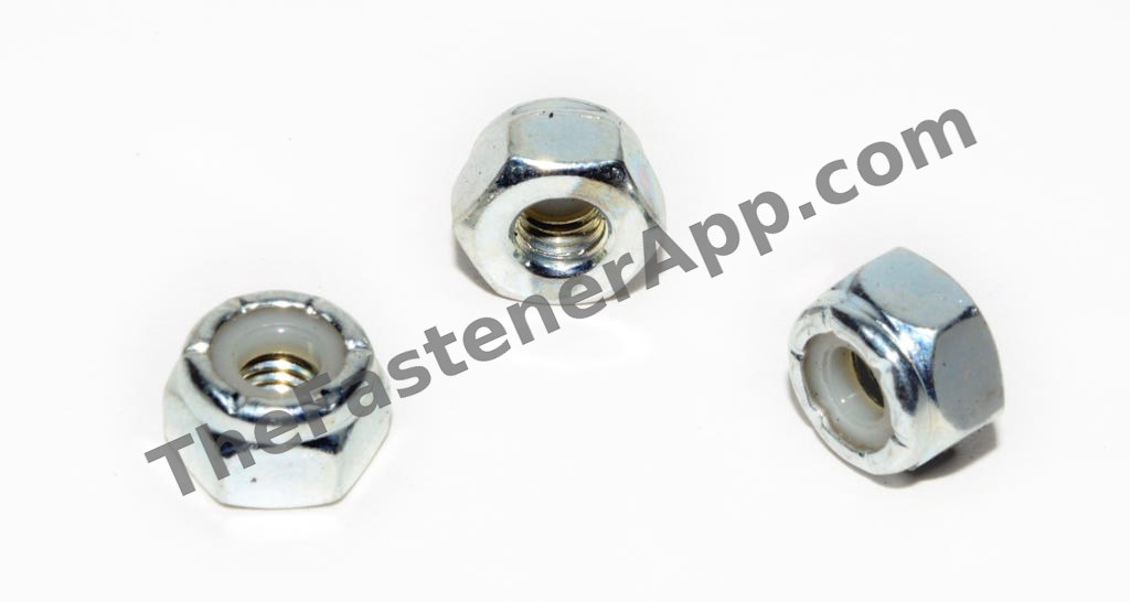 NYLON INSERT LOCK NUT 10-32 Z1