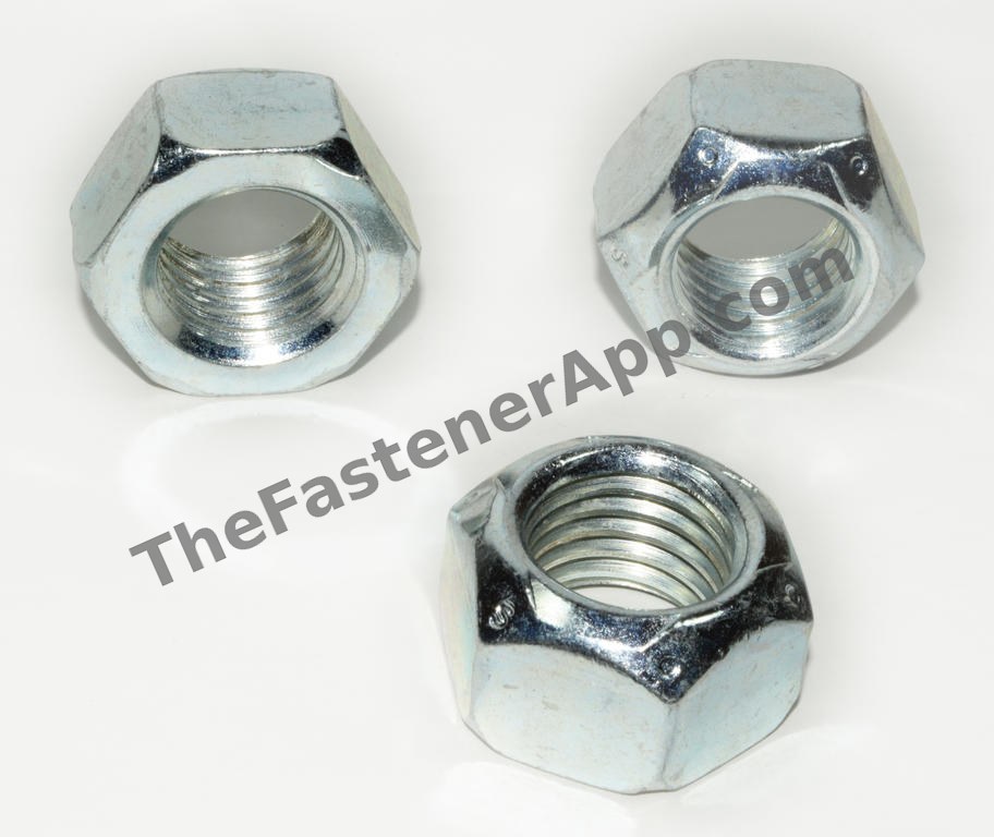USA MADE USS GRADE C OVAL LOCKNUT 1-8