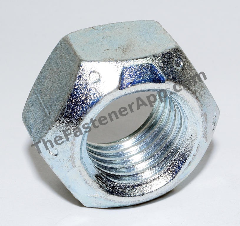 SAE GRADE C OVAL LOCKNUT 5/8-18 ZINC