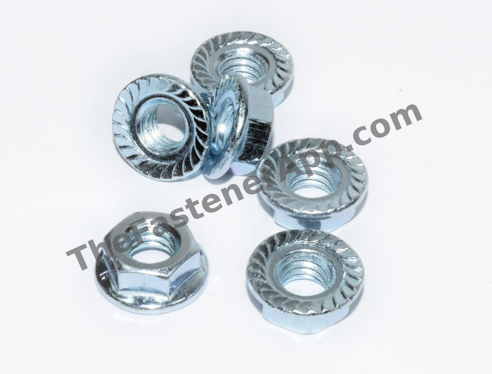 SERRATED FLANGE HEX NUT 5/16-18 Z1