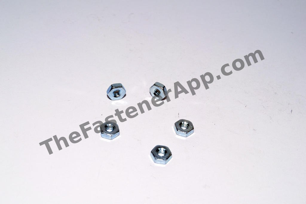 MACH SCREW HEX NUT 4-40 Z1