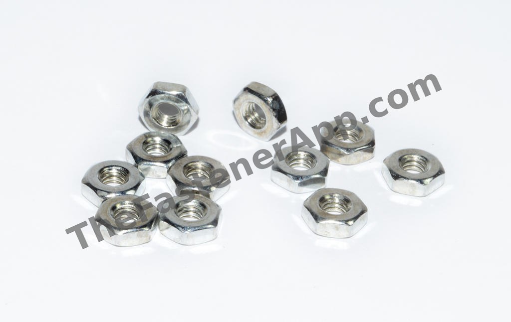 MACH SCREW HEX NUT 8-32 Z1