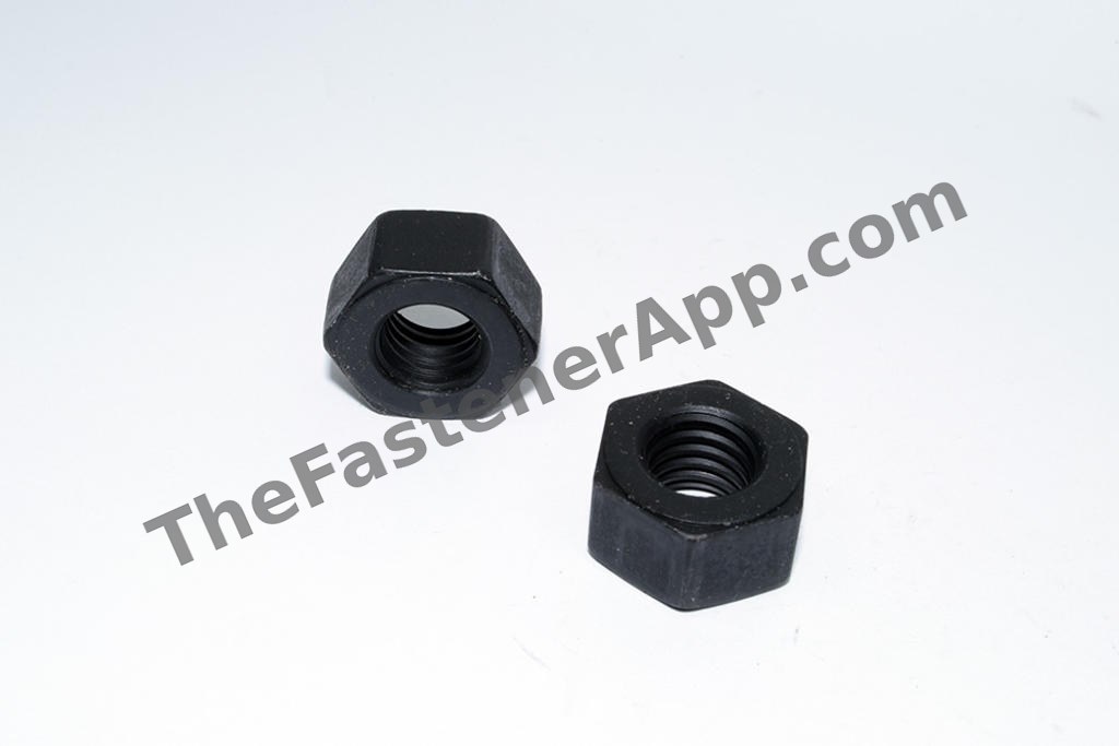 2H HEAVY HEX NUT 7/8-9 PLAIN