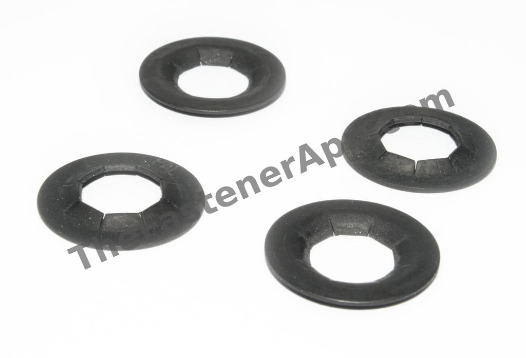 PUSH NUTS FLAT ROUND 3/8 PS STYLE Z1