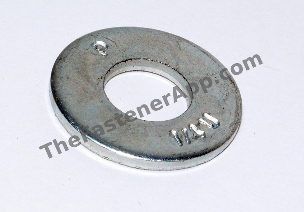 USA MADE FLATWASHER USS 3/8 ZINC