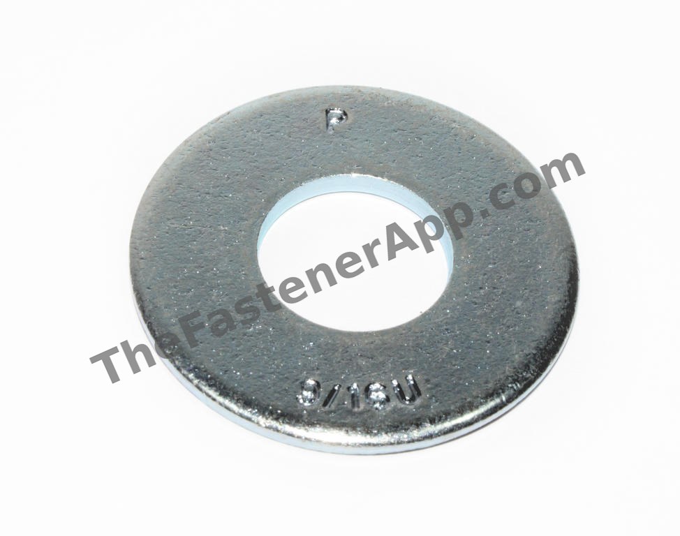 USA MADE FLATWASHER USS 9/16 ZINC