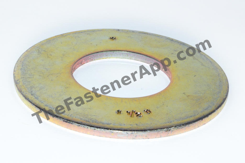 USA MADE FLATWASHER USS 1-1/2 ZINC/YELLOW (260/CWT)
