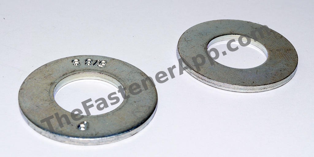 USA MADE FLATWASHER SAE 1/2 ZINC