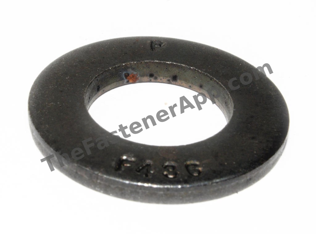 3/8" Plain Steel - Malleable Beveled Washer