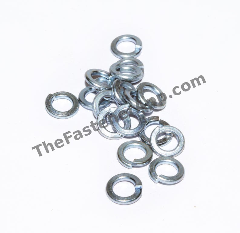 MED SPLIT LOCKWASHER DOMESTIC #8 ZINC