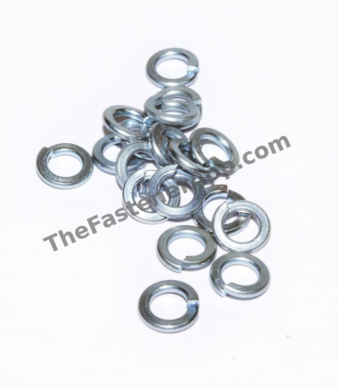 MED SPLIT LOCKWASHER DOMESTIC 3/16 #10 ZINC
