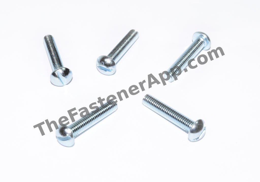 SLOT ROUND HD MACH SCREW 8-32X1 Z1