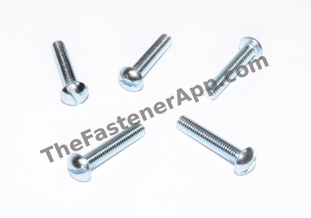 SLOT ROUND HD MACH SCREW 8-32X1-1/4 Z1