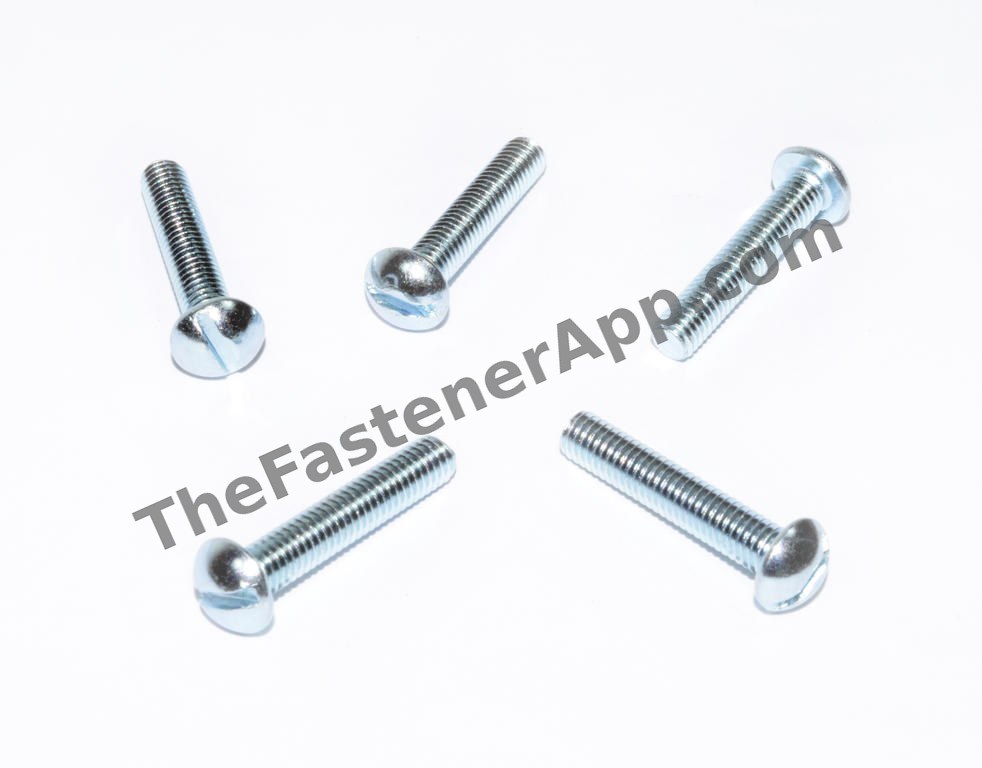 4-40 X 3/4 SLOT ROUND M/S ZP