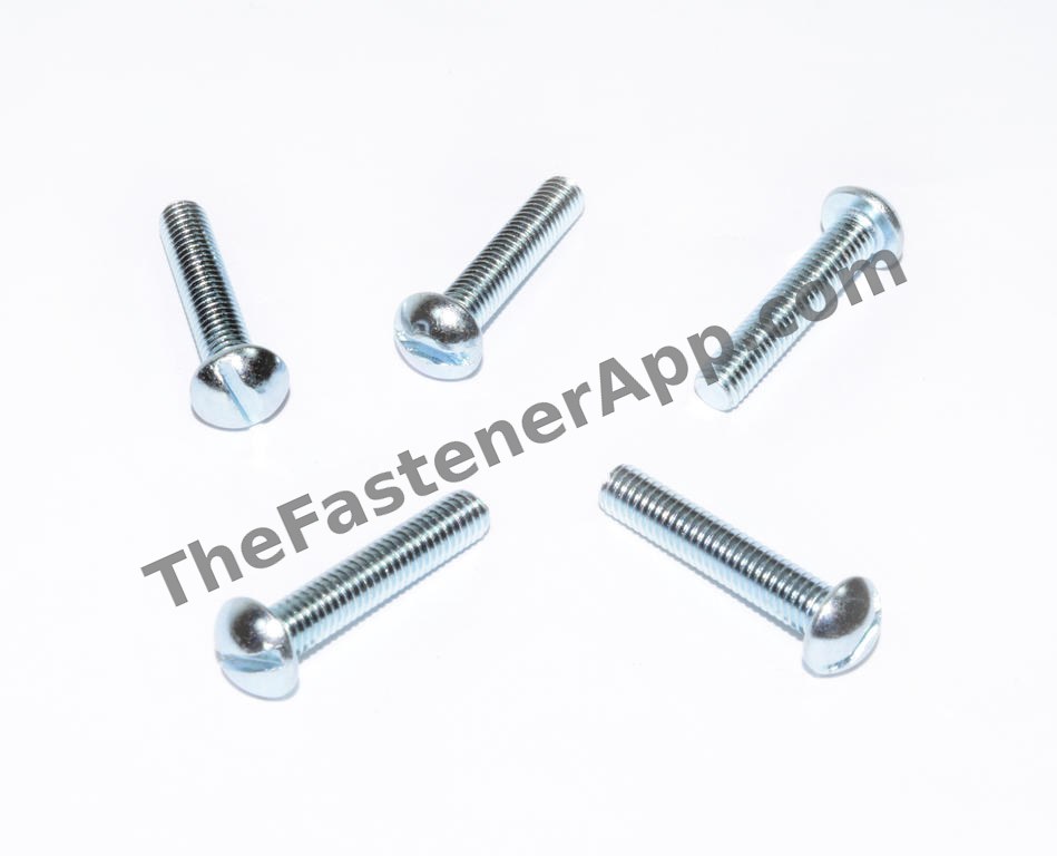 SLOT ROUND HD MACH SCREW 10-32X1 Z1