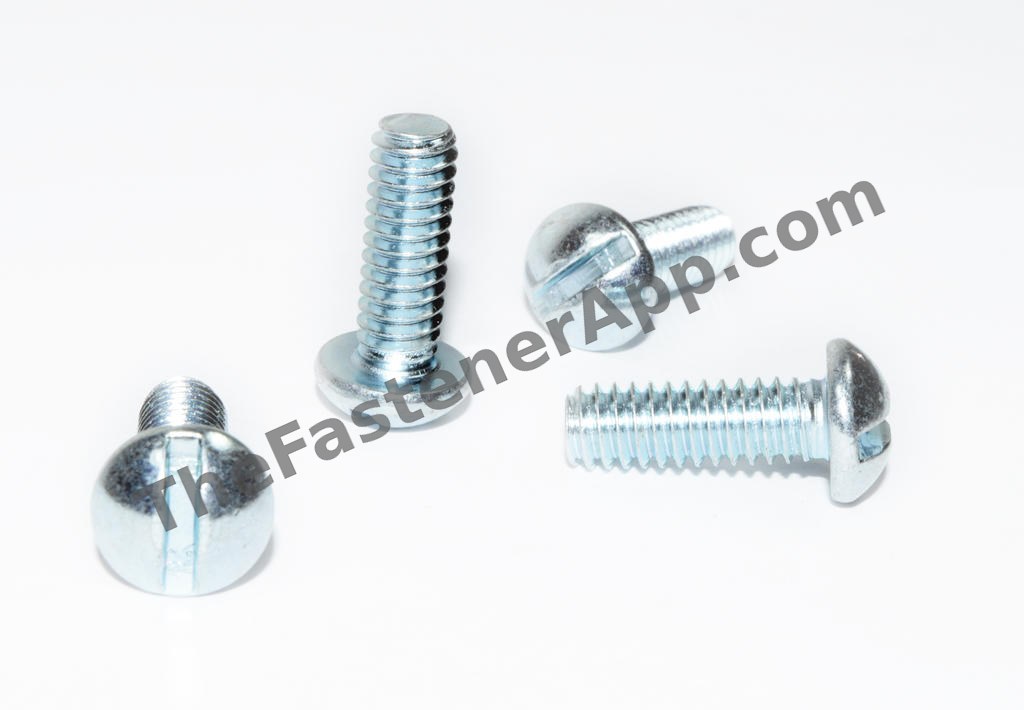SLOT ROUND HD MACH SCREW 1/4-20X1/2 Z1