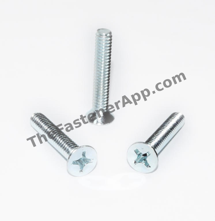 PHILLIPS FLAT HD MACH SCREW 1/4-20X2 Z1