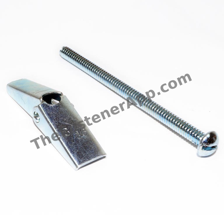 ROUND SPRING TOGGLE BOLT 3/16X2X9/16