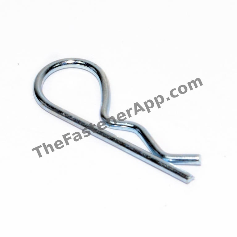 HAIR PIN COTTER 1/8X .048 ZINC