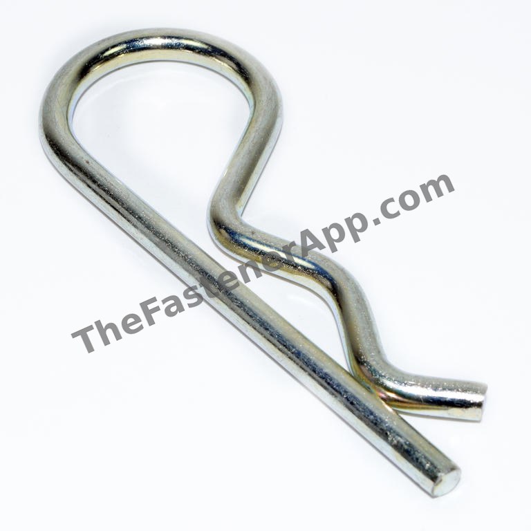 HAIR PIN CLIP 1/2X .064 ZINC