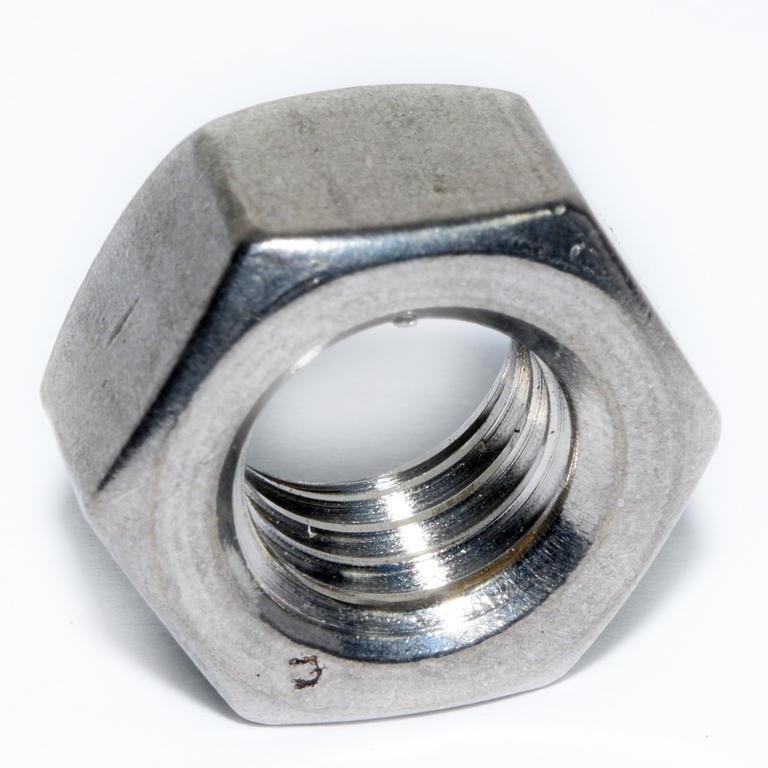 304 SS FINISHED HEX NUT 7/16-14