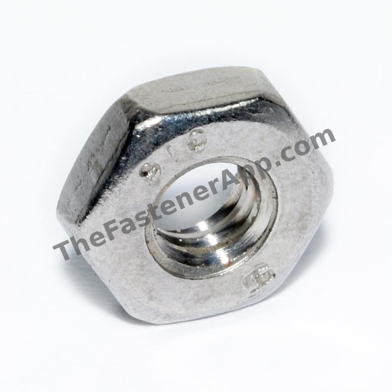 316 SS HEX NUT 10-24