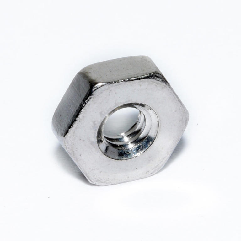316SS MACHINE HEX NUT SS 10-32 3/8" HEX PATTERN