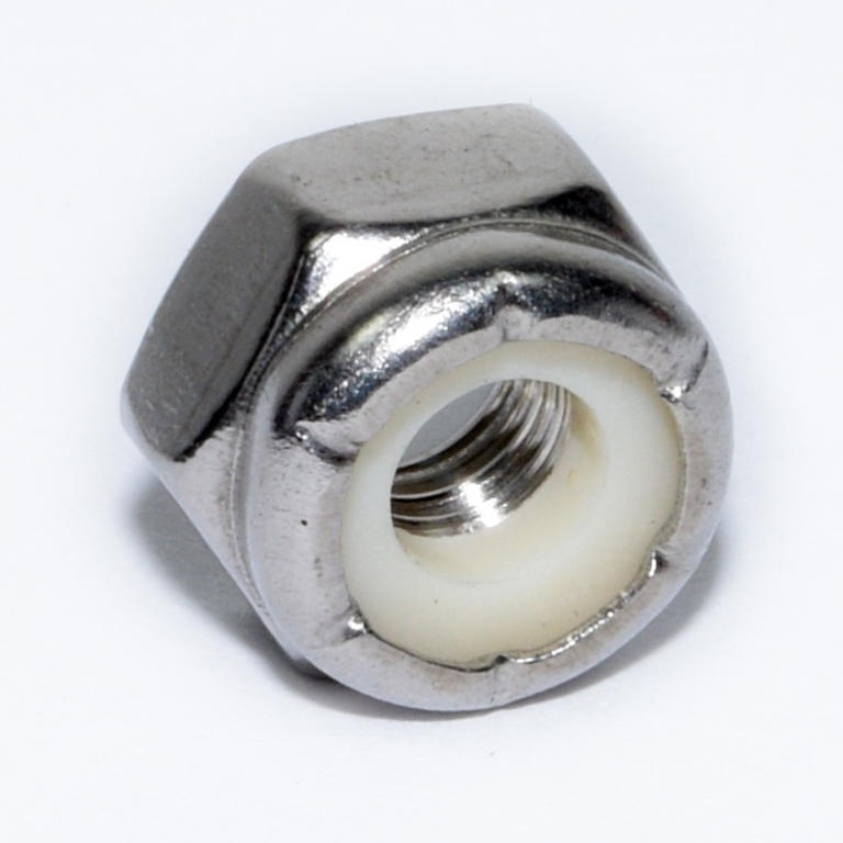 NYLON INSERT LOCKNUT 18-8 STAINLESS 1/2-13