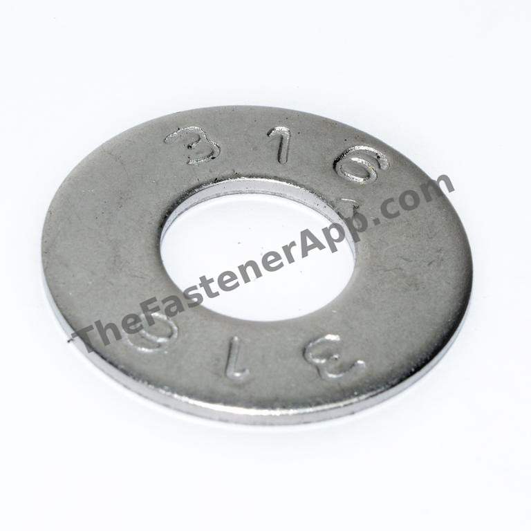 316 SS FLAT WASHER 5/16