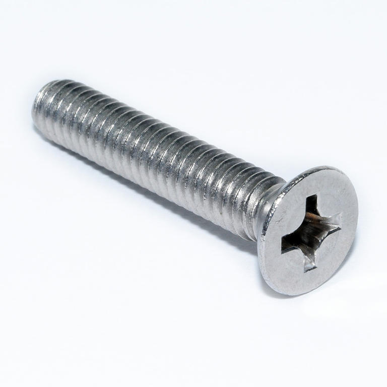 18-8 SS PHIL FLAT MACH SCREW 1/4-20X1