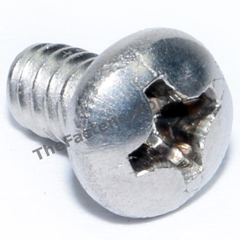 SS MET PHIL PAN MACH SCREW M8X1.25PX30MM