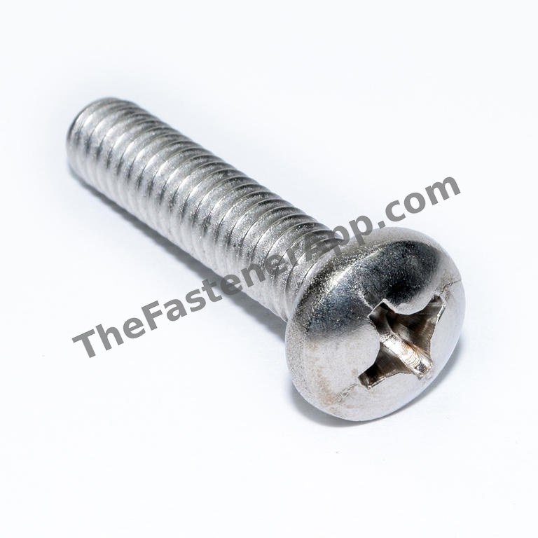 18-8 SS PHIL PAN MACH SCREW 1/4-20X1-1/2