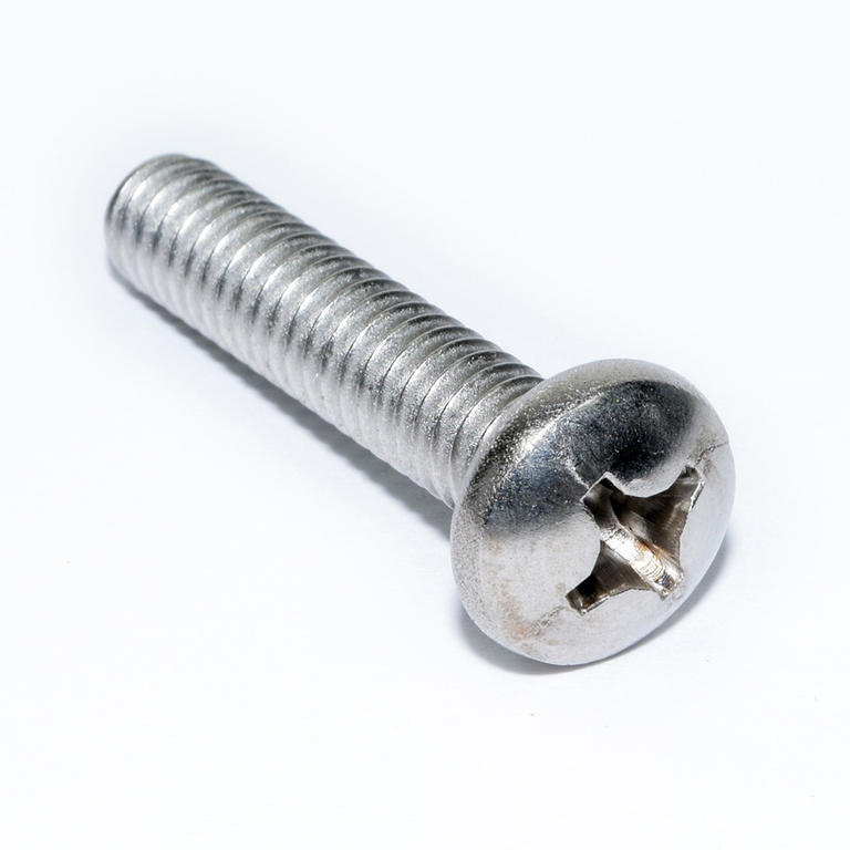 316 SS PHIL PAN MACH SCR 1/4-20X2