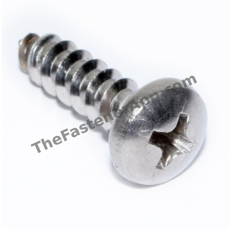 18-8 SS PHIL PAN TAPPING SCREW 10X1 - SHEET METAL