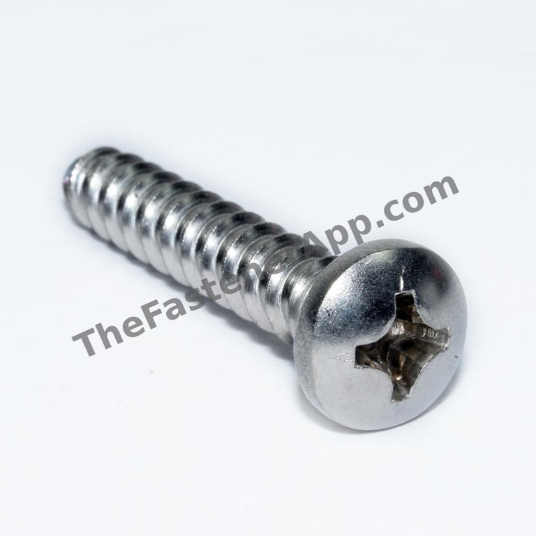 18-8 SS PHIL PAN TAPPING SCREW 14X2 - SHEET METAL